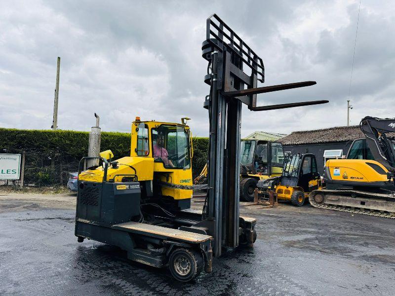 COMBILIFT C5000 DIESEL TRUCK MOUNTED FORKLIFT*STARTS BUT DOESNT DRIVE*VIDEO*