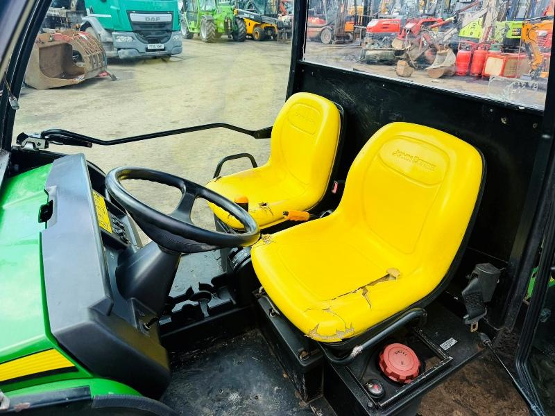 JOHN DEERE GATOR XUV FULL CAB* MANUAL TIP*VIDEO*