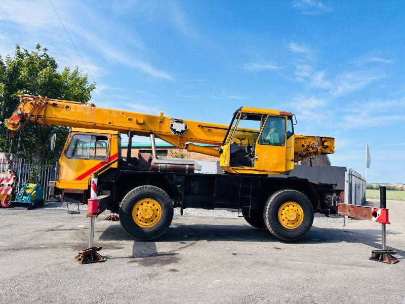 LIEBHERR LTM 1025 LTM MOBILE CRANE*C/W HYDRAULIC SUPPORT LEGS*VIDEO*