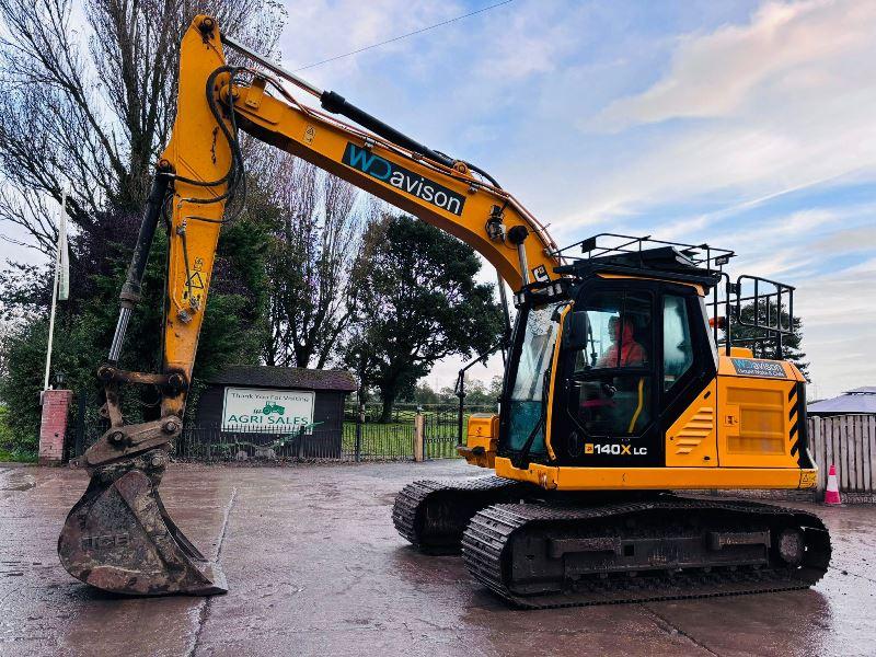 JCB 140XLC TRACKED EXCAVATOR *YEAR 2020, 3774 HOURS* C/W QUICK HITCH *VIDEO*