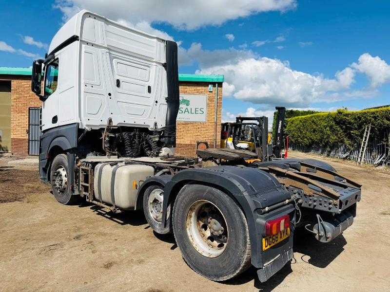 MERCEDES ACTROS 2446 6X2 MIDLIFT LORRY*YEAR 2018*VIDEO*