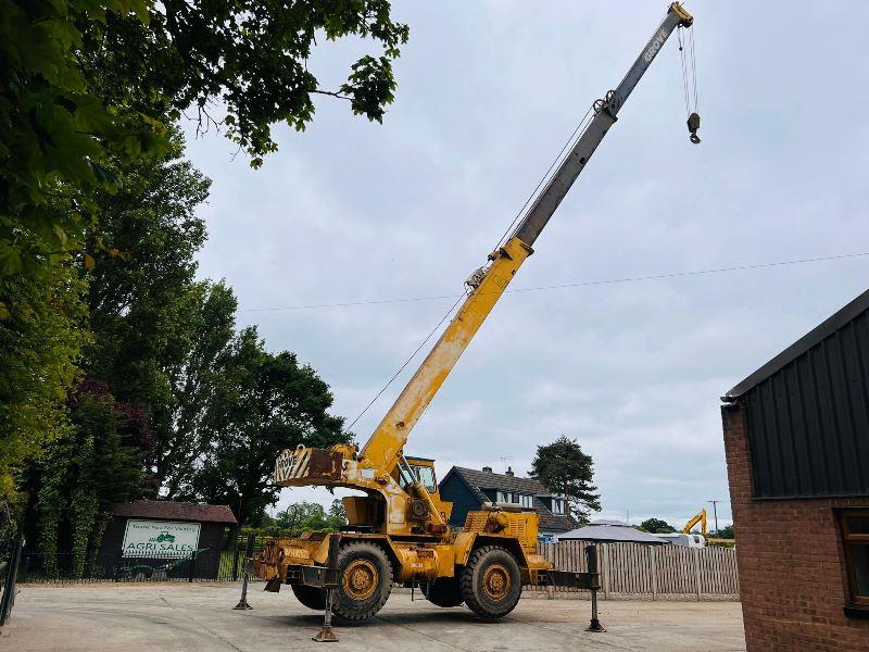 GROVES RT518 4X4 18 TON ROUGH TERRAIN CRANE C/W CATERPILLAR ENGINE *VIDEO*