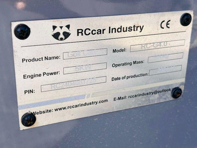 *NEW UNUSED*RACCOON RC-G4.0 ELECTRIC GOLF CART*CHOICE OF 4*VIDEO*