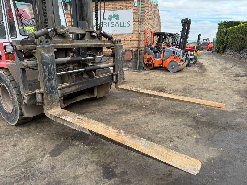 KALMAR DC16-1200 FORKLIFT*C/W FORK POSITIONER*VIDEO*
