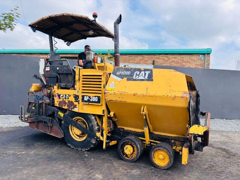 CATERPILLAR AP300D ASPHALT TARMAC PAVER *YEAR 2014*VIDEO*