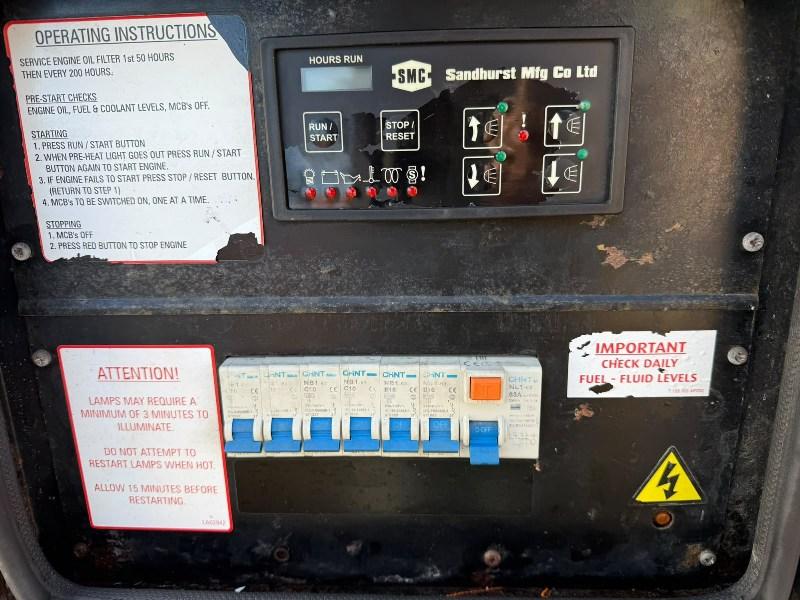 2 X SMC TL90 LIGHTING TOWERS*C/W KUBOTA ENGINES*VIDEO*
