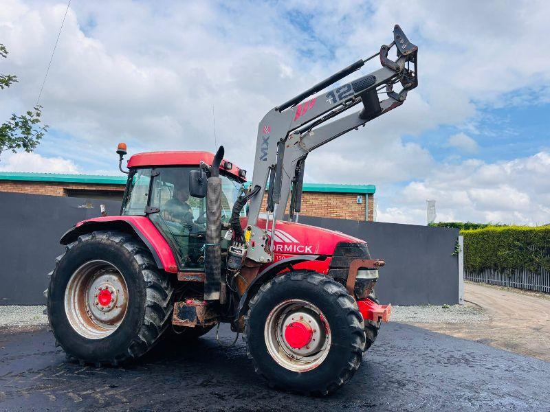 MCCORMICK MTX 150 FRONT LOADER TRACTOR*C/W MXT12 LOADER*VIDEO*