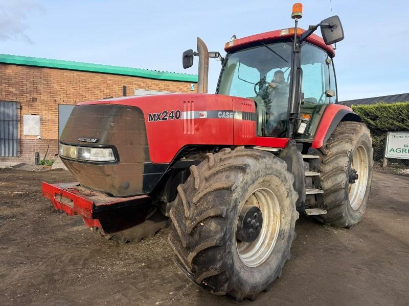 CASE MX240 TRACTOR*INTERMITTENT DRIVE*VIDEO*