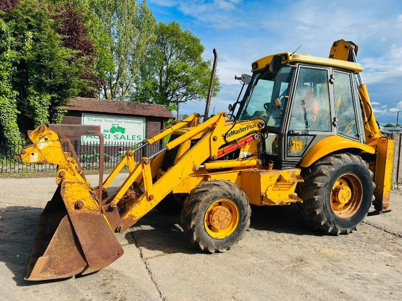 JCB 3CX 4WD PROJECT 8 BACKHOE DIGGER C/W SIDE DASH & EXTENDING DIG *VIDEO*