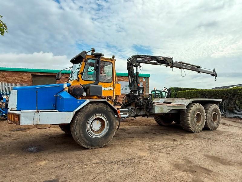 MOXY MT30 *C/W TEREX 120.2 TRIPLE PUSH OUT CRANE*VIDEO*