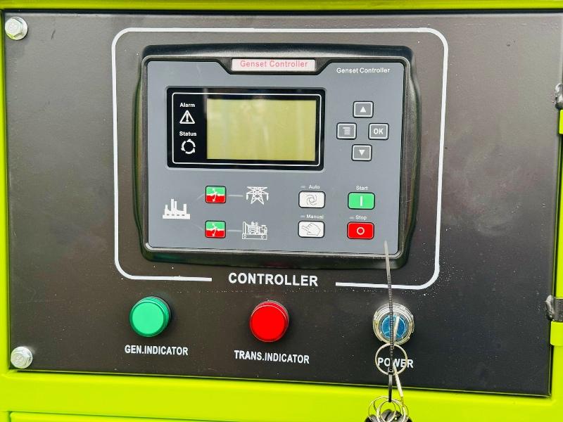 *BRAND NEW*COMPAL POWER VG-R30 41KVA GENERATOR TWIN AXLE TRAILER*VIDEO*