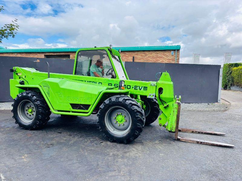 MERLO P60.10 EV TELEHANDLER*C/W PALLET TINES*VIDEO*