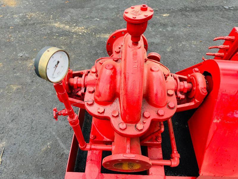 CUMMINGS N-855-F 6 INCH WATER PUMP *C/W 6 CYLINDER ENGINE*VIDEO*