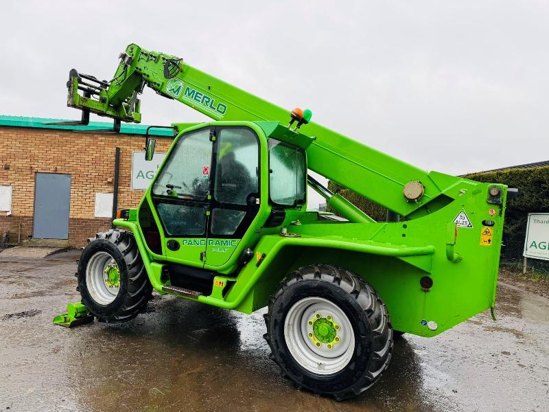 MERLO P40.17 TELEHANDLER*C/W PALLET TINES*YEAR 2015*VIDEO*