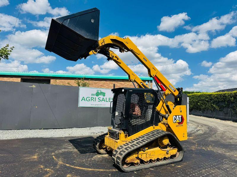 CATERPILLAR 289D3 TRACKED SKIDSTEER*C/W BUCKET*YEAR 2021*VIDEO*