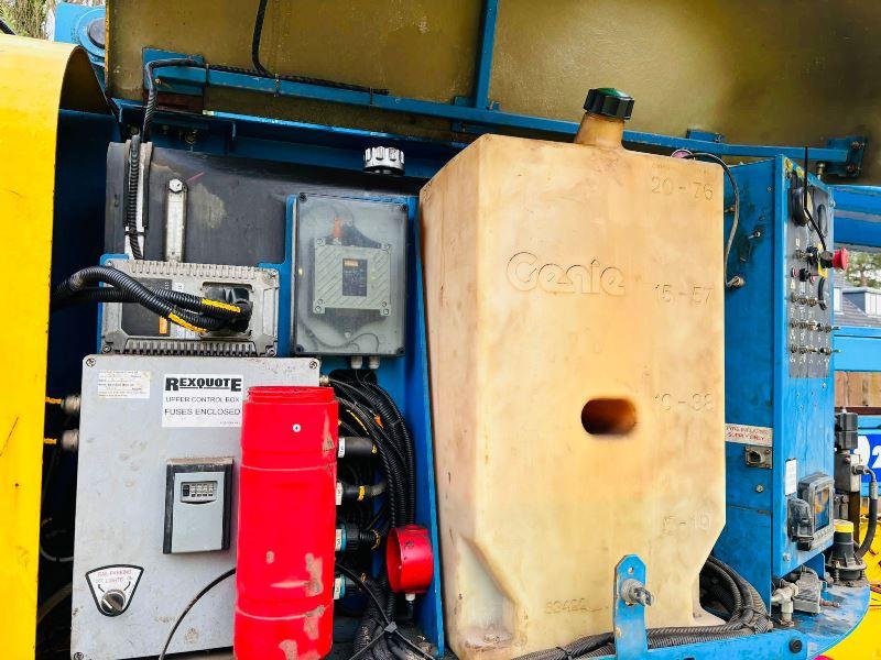 GENIE Z-60/34 4WD RAIL ROAD BOOM LIFT *20.3 METERS, YEAR 2013, 3912 HOURS* VIDEO*