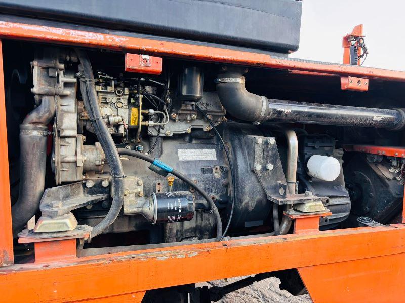 BOSS 556HH SIDE LOADING FORKLIFT C/W 2 STAGE MAST *VIDEO*