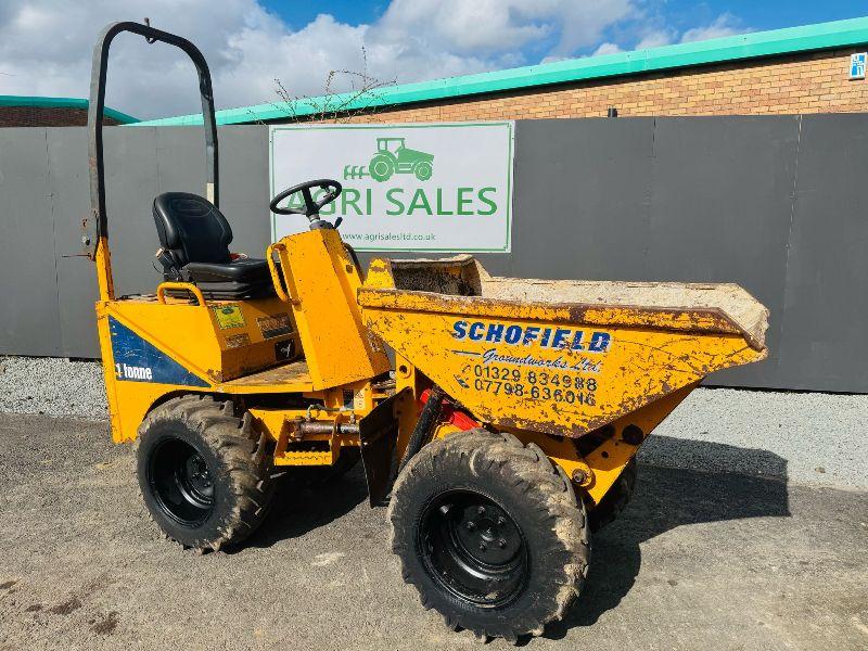 THWAITES 1 TONNE HIGH TIP DUMPER *C/W YANMAR ENGINE*