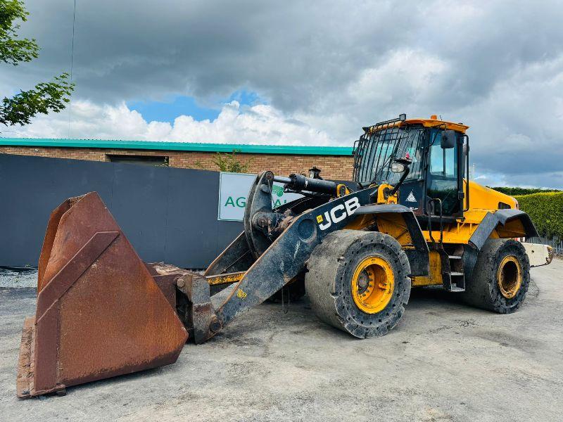 JCB 457 SHOVEL*CUMMINGS ENGINE*ENGINE TOP END TAP*2012*VIDEO*
