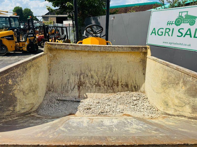 THWAITES 3 TONNE STRAIGHT TIP DUMPER*NON RUNNER*VIDEO*
