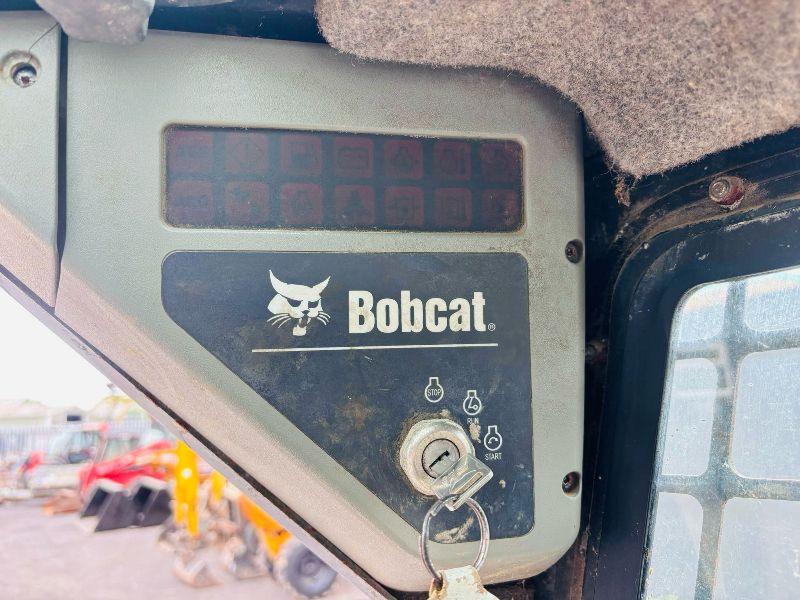 BOBCAT 773 HIGH LIFT TURBO SKIDSTEER*C/W PALLET TINES*VIDEO*