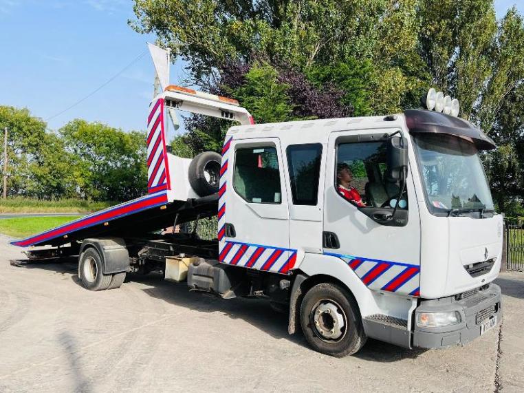 RENAULT 40ACA5 RECOVERY TRUCK C/W TILT & SLIDE BODY & SPEC LIFT *VIDEO*