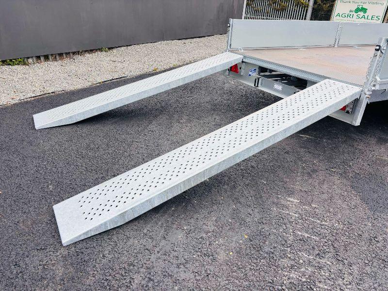 *NEW UNUSED 2025* IFOR WILLIAMS 14FT 6 TWIN AXLE TRAILER *C/W SIDES AND RAMP* (CHOICE OF 8)