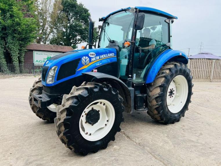 NEW HOLLAND T4-95 4WD TRACTOR *YEAR 2014, ONLY 2909 HOURS* VIDEO *