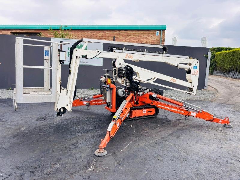 EASYLIFT TRACKED MANLIFT*C/W SAFETY BASKET*ONLY 1211 HOURS*VIDEO*