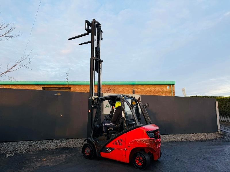 LINDE H25D-02 FORKLIFT*YEAR 2015*C/W PALLET TINES*VIDEO*