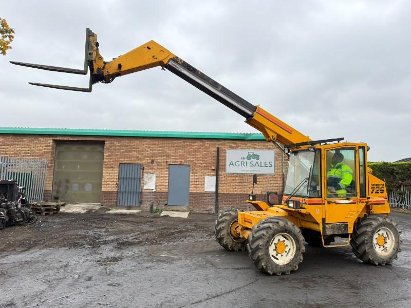 SANDERSON 726 TELEHANDLER*AG SPEC*C/W PALLET TINES*VIDEO*