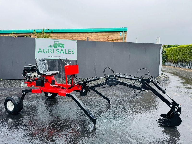 *NEW*UNUSED*CAPTOK CK900 TOWABLE SPIDER EXCAVATOR*VIDEO*