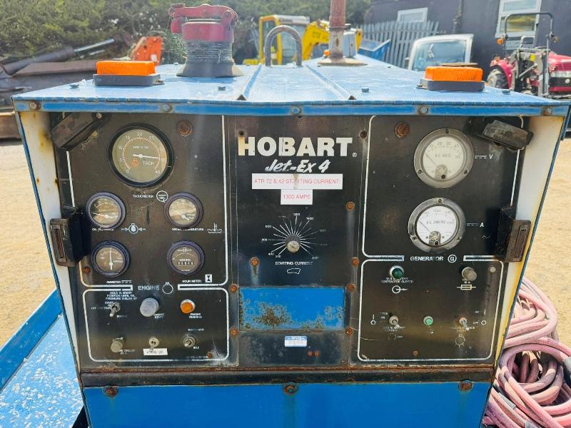 TOWABLE AIRCRAFT GROUND POWER UNIT*C/W 4 CYLINDER PERKINS ENGINE*VIDEO*