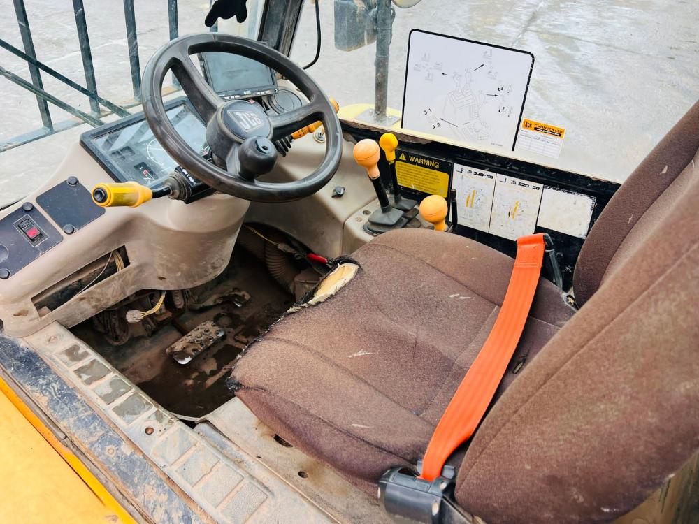 JCB 520-50 4WD TELEHANDLER * YEAR 2013 , ROAD REGISTERED *VIDEO*