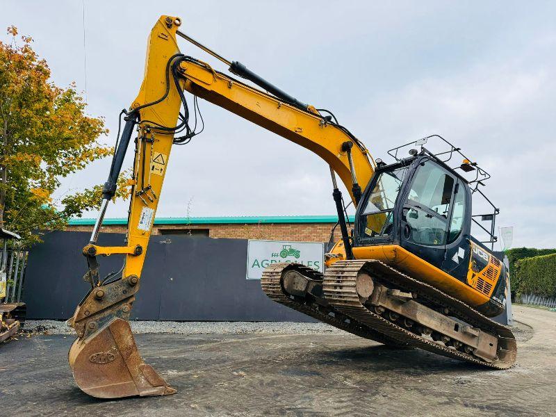 JCB JS130LC TRACKED EXCAVATOR*C/W BUCKET*YEAR 2012*VIDEO*
