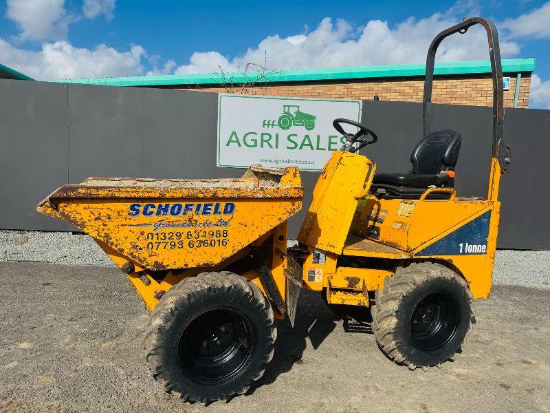 THWAITES 1 TONNE HIGH TIP DUMPER *C/W YANMAR ENGINE*