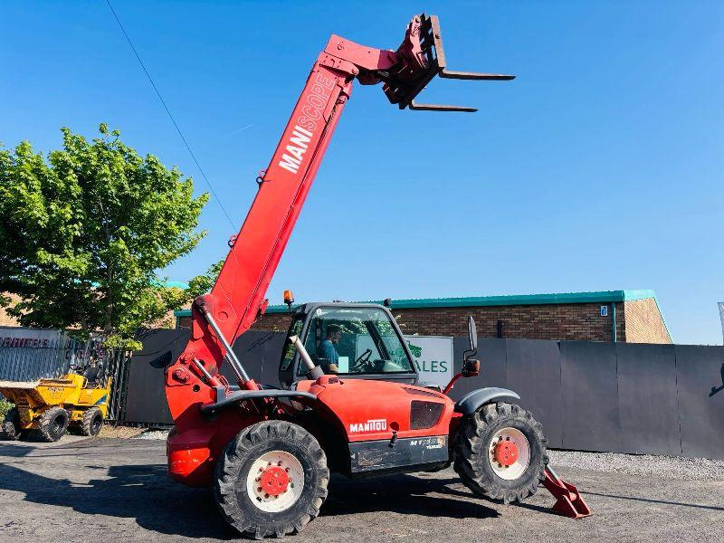 MANITOU MT1233 ST TURBO TELEHANDLER *C/W PALLET TINES*
