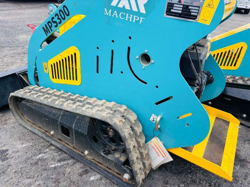 MACHPRO MPS300 TRACKED SKIDSTEER LOADER*YEAR 2024* C/W BUCKET*VIDEO*