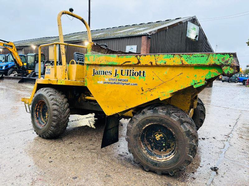 WINGET 6000 4WD DUMPER C/W PERKINS ENGINE (ENGINE RUNS, NO DRIVE)