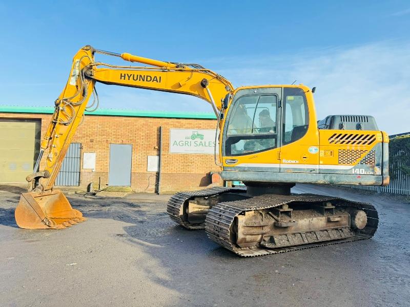 HYUNDAI ROBEX 140LCM-9A EXCAVATOR*C/W BUCKET*YEAR 2015*VIDEO*
