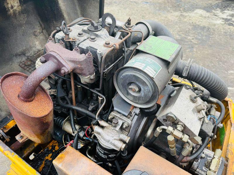 BENFORD TVH800L VIBRATING DRUM ROLLER*C/W SAFETY BAR*VIDEO*