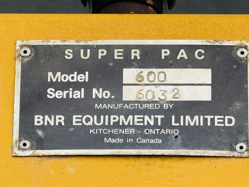 SUPER PAC 600 WHEELED ROLLER*C/W DEUTZ ENGINE*VIDEO*