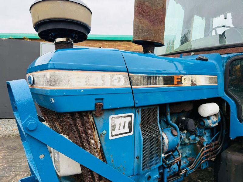 FORD 6410 2WD TRACTOR*C/W REAR LINKAGE*VIDEO*