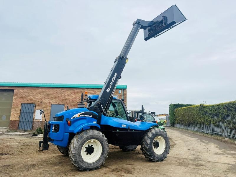NEW HOLLAND LM425A TURBO TELEHANDLER*C/W BUCKET*VIDEO*