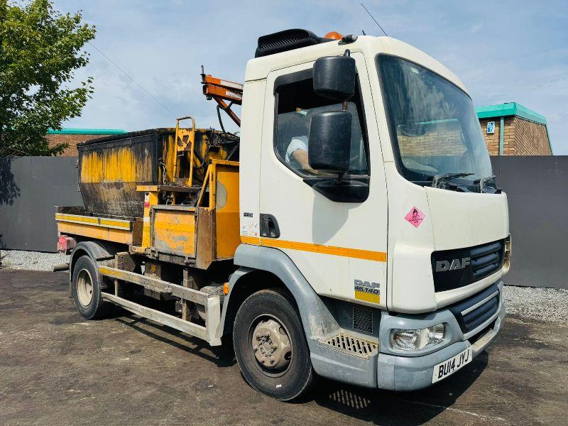 DAF 45.140 HOT BOX TRUCK*YEAR 2014*VIDEO*