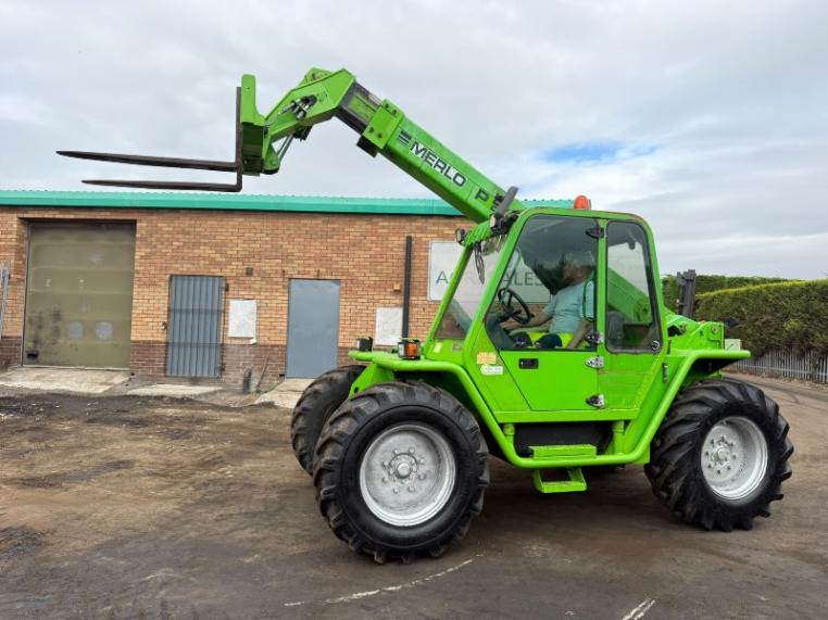 MERLO P28.7 EVT TELEHANDLER*AGE SPEC*C/W PALLET TINES*VIDEO*