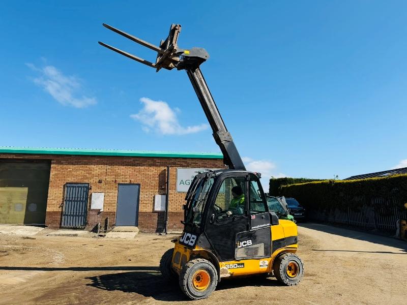 JCB 35D 4WD TELETRUK*YEAR 2014*C/W PALLET TINES*VIDEO*