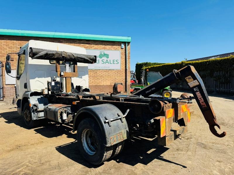 DAF LF45.170 HOOK LOADER LORRY*C/W MULTILIFT XR HOOKLOADER*VIDEO*
