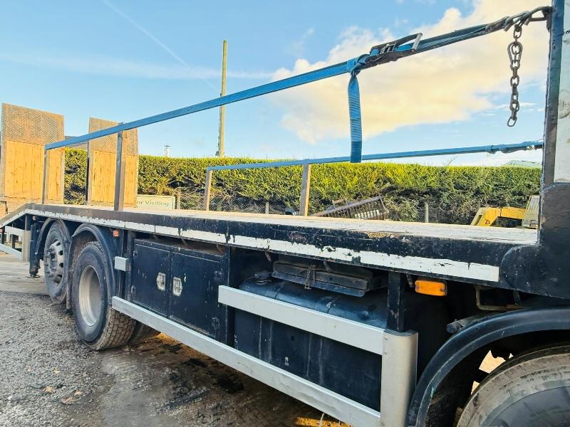 VOLVO FM 8X4 BEAVER TAIL LORRY*CRANE REMOVED*VIDEO*