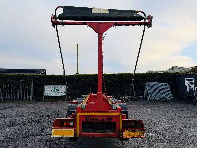 TRI AXLE HOOK LOADER TRAILER*C/W EASY SHEET*VIDEO*
